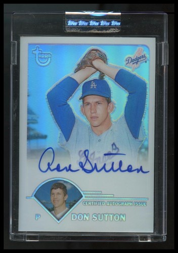2003 topps ritirato firma - topps,