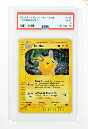 Pokemon psa raichu - psa, #h25