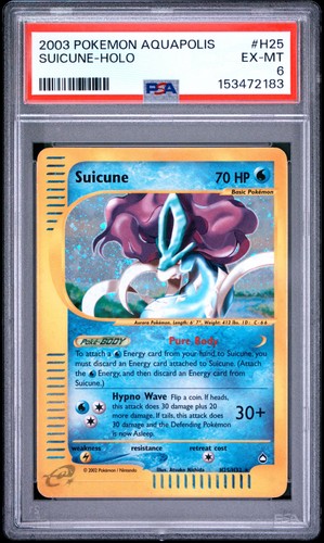 2003 pokemon aquapolis h25 - pokemon,