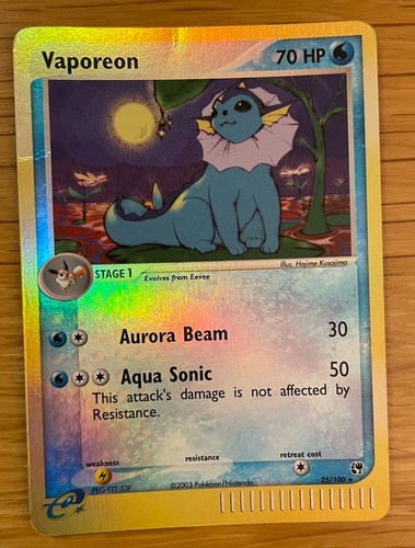 Vaporeon 100 sandstorm - ex,