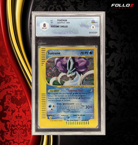 Carta pokemon suicune h25 - suicune, h25/h32