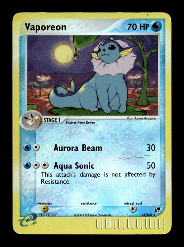 Vaporeon tempesta sabbia - ex,