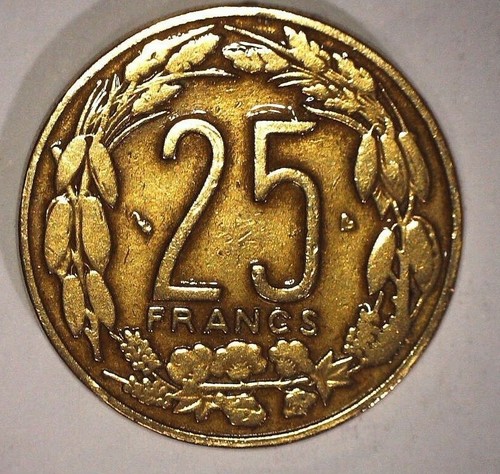 Africa centrale franchi - centrale, 25