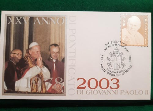 Vaticano 2003 fdc anni - fdc,