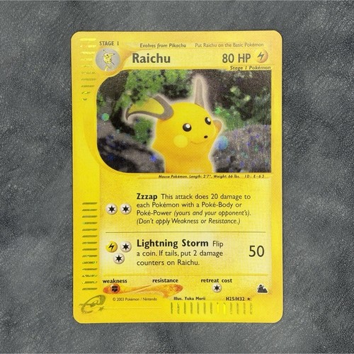 Raichu h25 h32 - h25/h32, skyridge