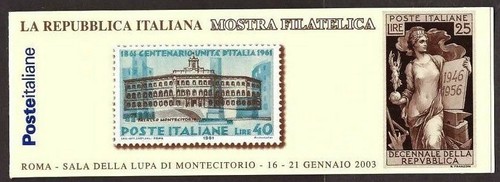 Repubblica italiana 2003 - ,