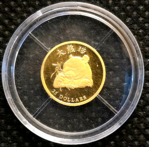 Medaglia oro liberia - medaglia, 25